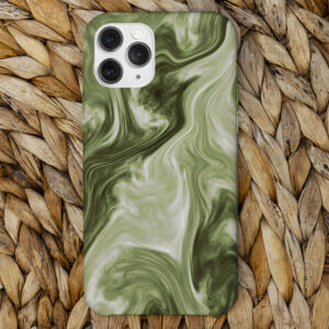 قاب گوشی سبز مه آلود