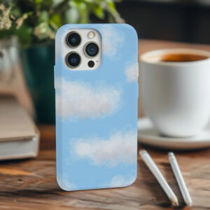 قاب گوشی آسمان آبی