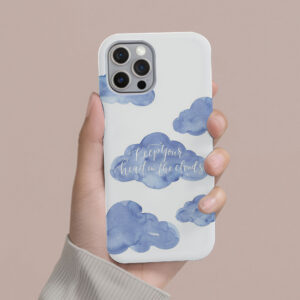 قاب گوشی عکس نوشته ابری