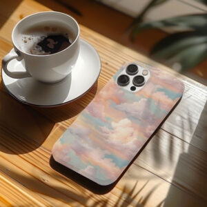 قاب گوشی غروب ابرها